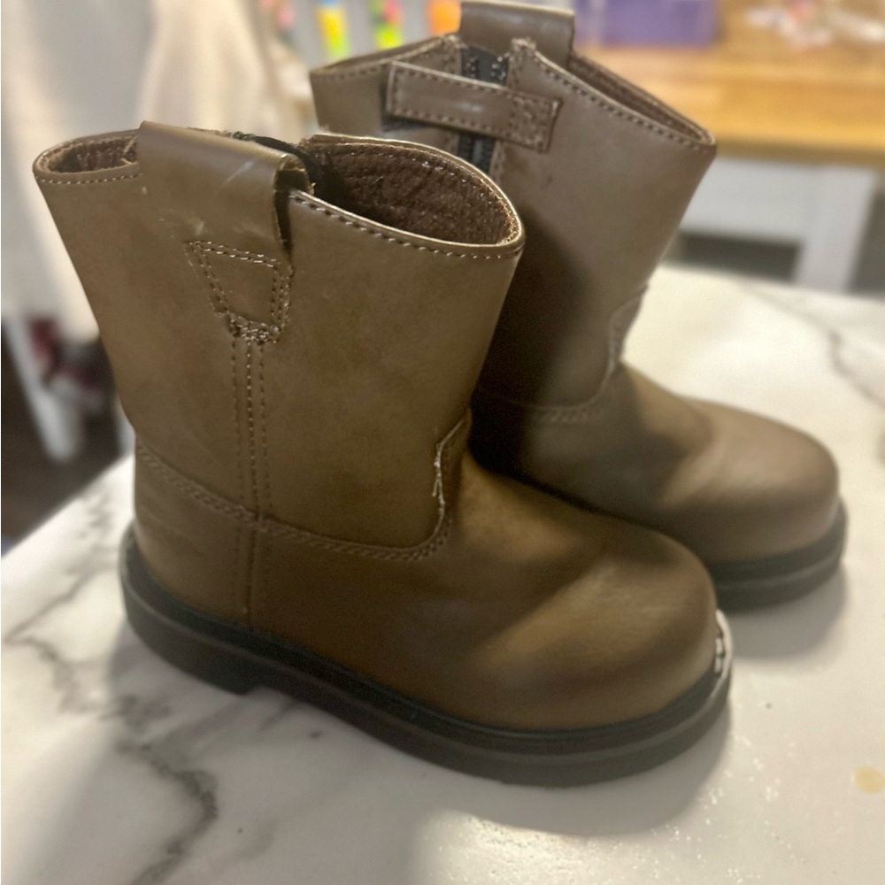 Brazos Brown Kids Boots
